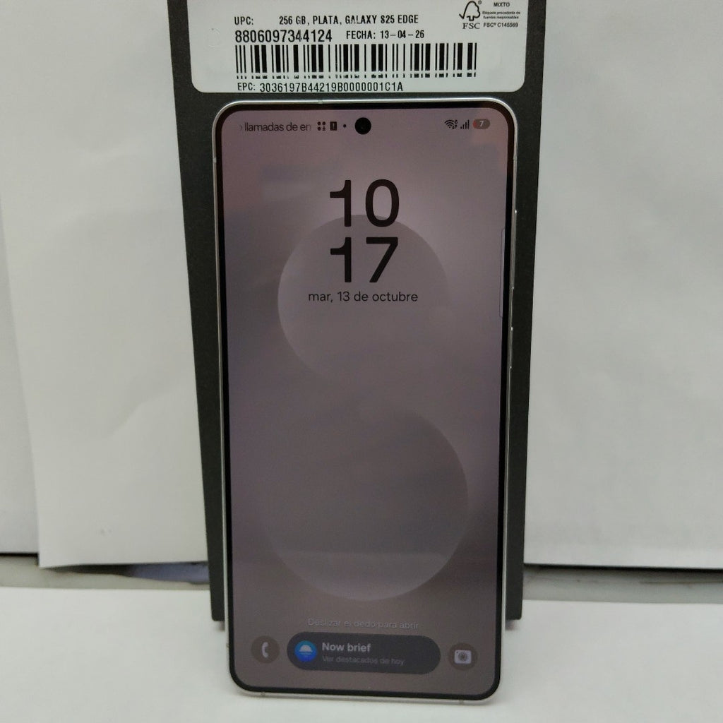 CELULAR SAMSUNG GALAXY S25 EDGE SM-S937B (2025) 256 GB 12 GB RAM (SEMINUEVO)