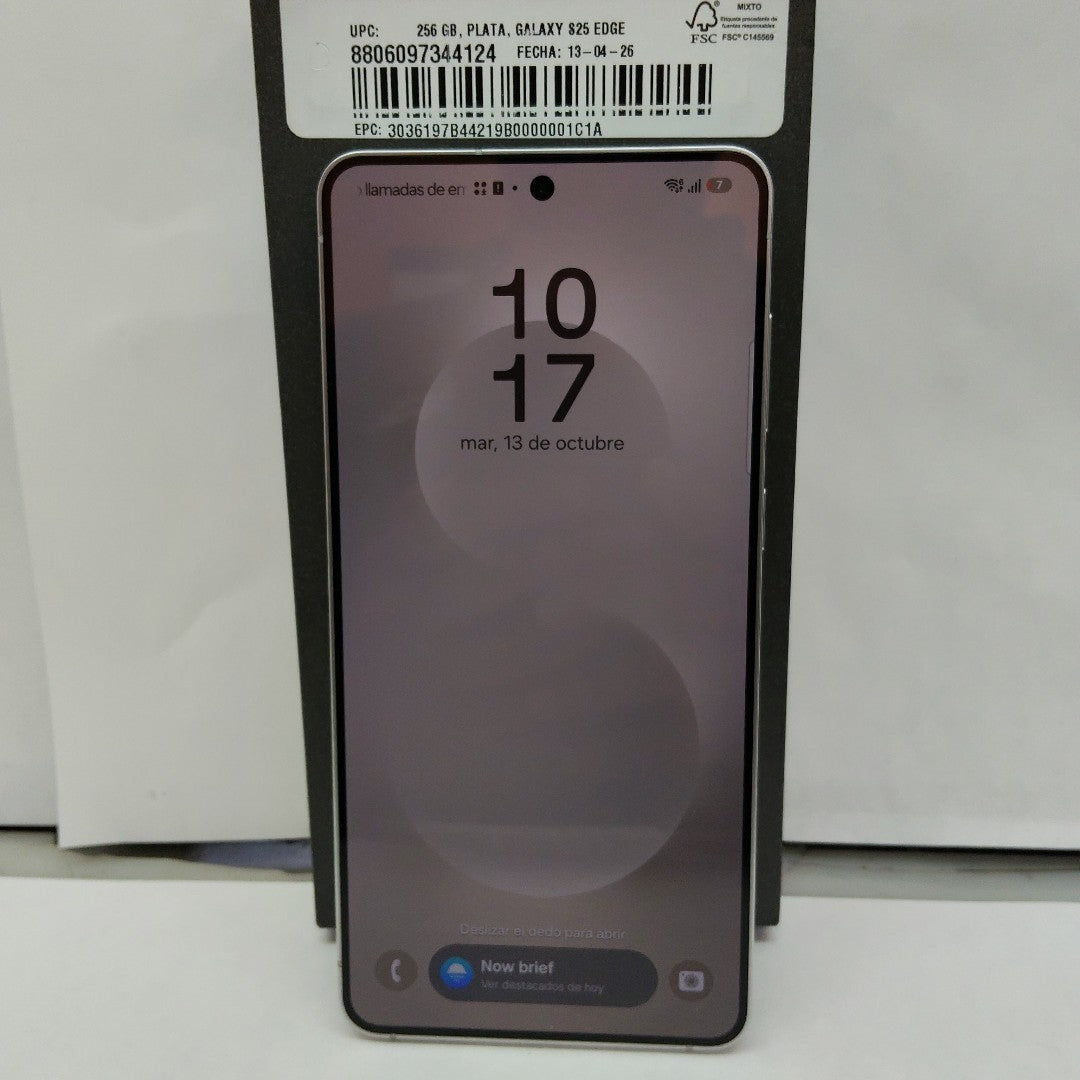 CELULAR SAMSUNG GALAXY S25 EDGE SM-S937B (2025) 256 GB 12 GB RAM (SEMINUEVO)