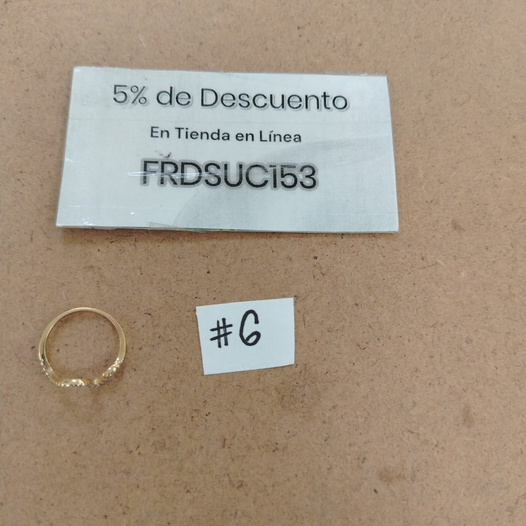 ANILLO ORO 10 K 1,40 GRMS (SEMINUEVO)