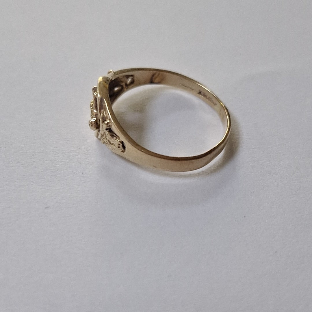 ANILLO ORO 10 K 2,10 GRMS (SEMINUEVO)