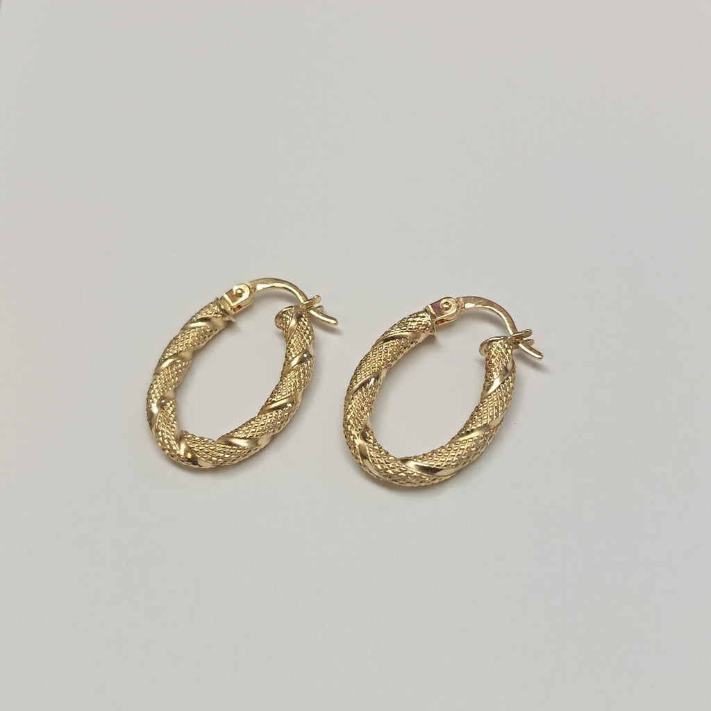 ARRACADAS PAR ORO 14 K 1,70 GRMS (SEMINUEVO)