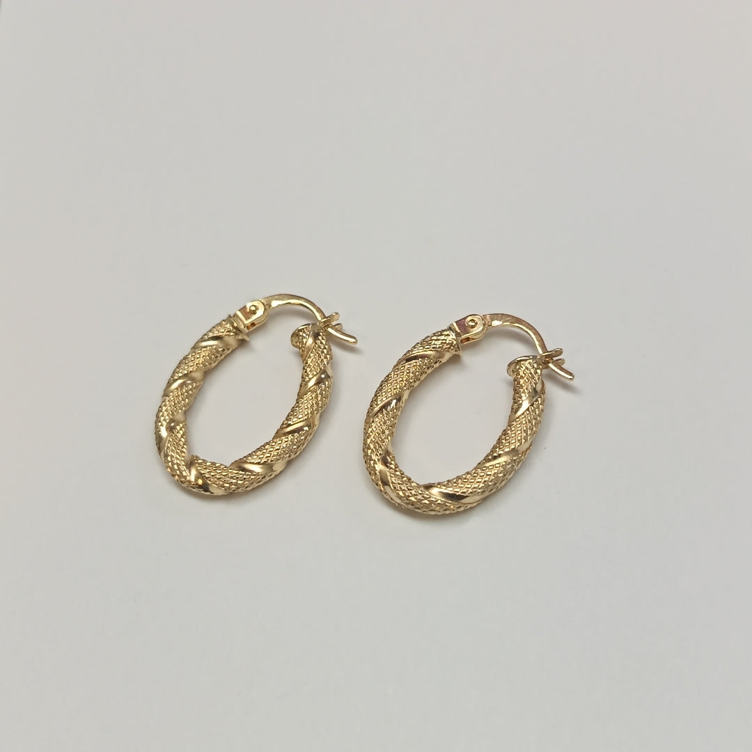 ARRACADAS PAR ORO 14 K 1,70 GRMS (SEMINUEVO)