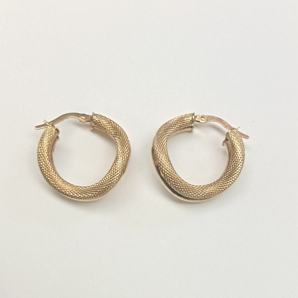 ARRACADAS PAR ORO 14 K 3,50 GRMS (SEMINUEVO)