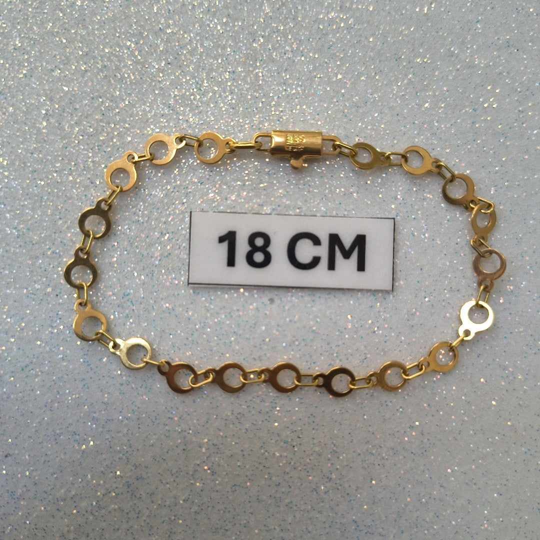 PULSERA ORO 18 K 3,80 GRMS (SEMINUEVO)