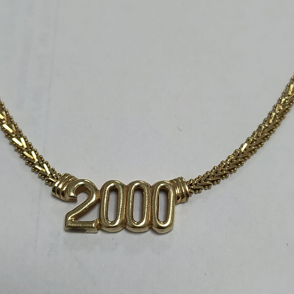 GARGANTILLA ORO 14 K 17.3 GRMS (SEMINUEVO)