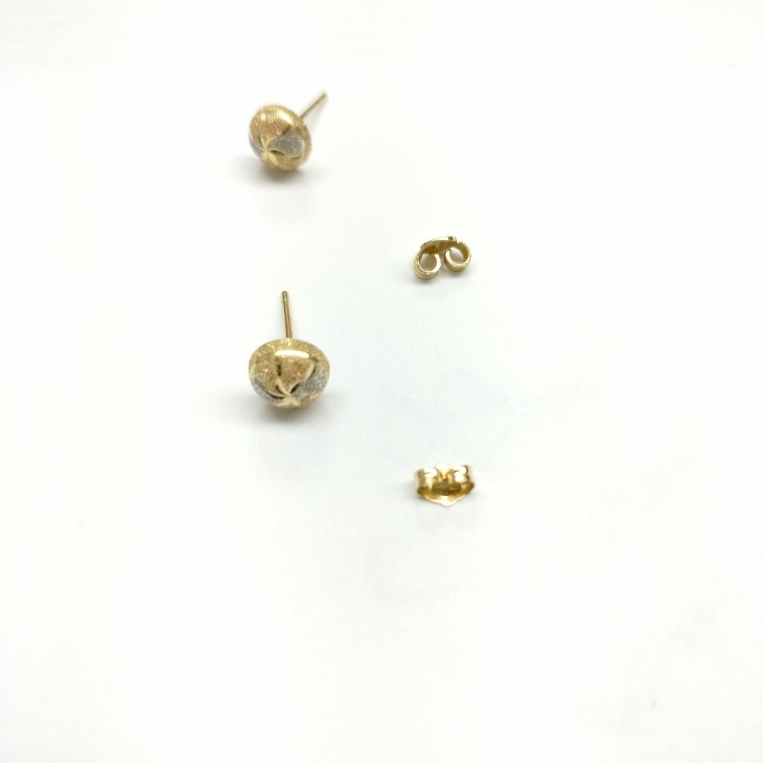 ARETES PAR ORO 14 K 1.8 GRMS (SEMINUEVO)