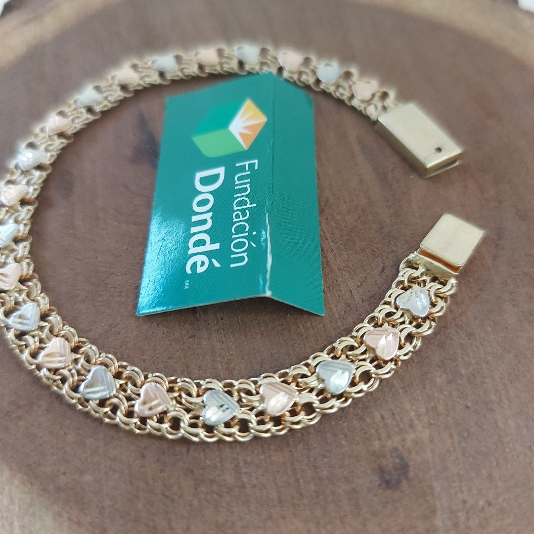 PULSERA ORO 10 K 9.9 GRMS (SEMINUEVO)