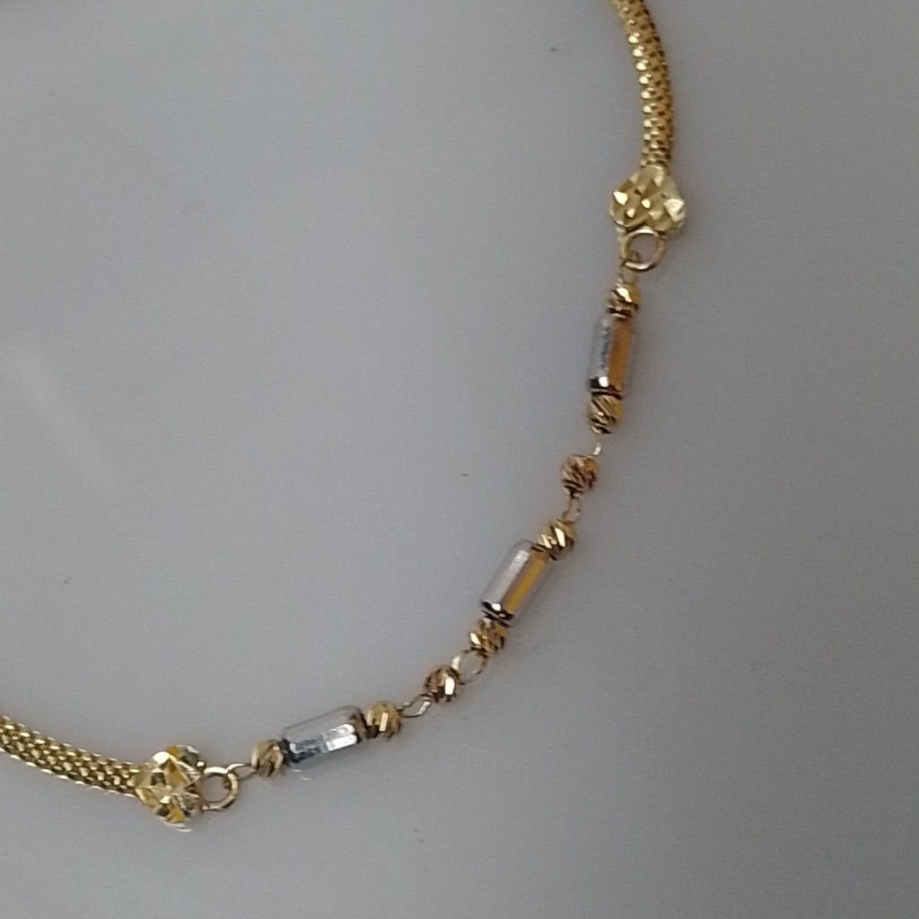 PULSERA ORO, RODIADO 14 K 3.4 GRMS (SEMINUEVO)