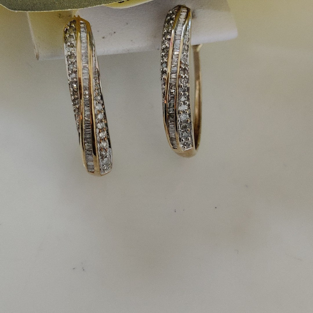 ARETES PAR ORO 10 K 2.5 GRMS (SEMINUEVO)