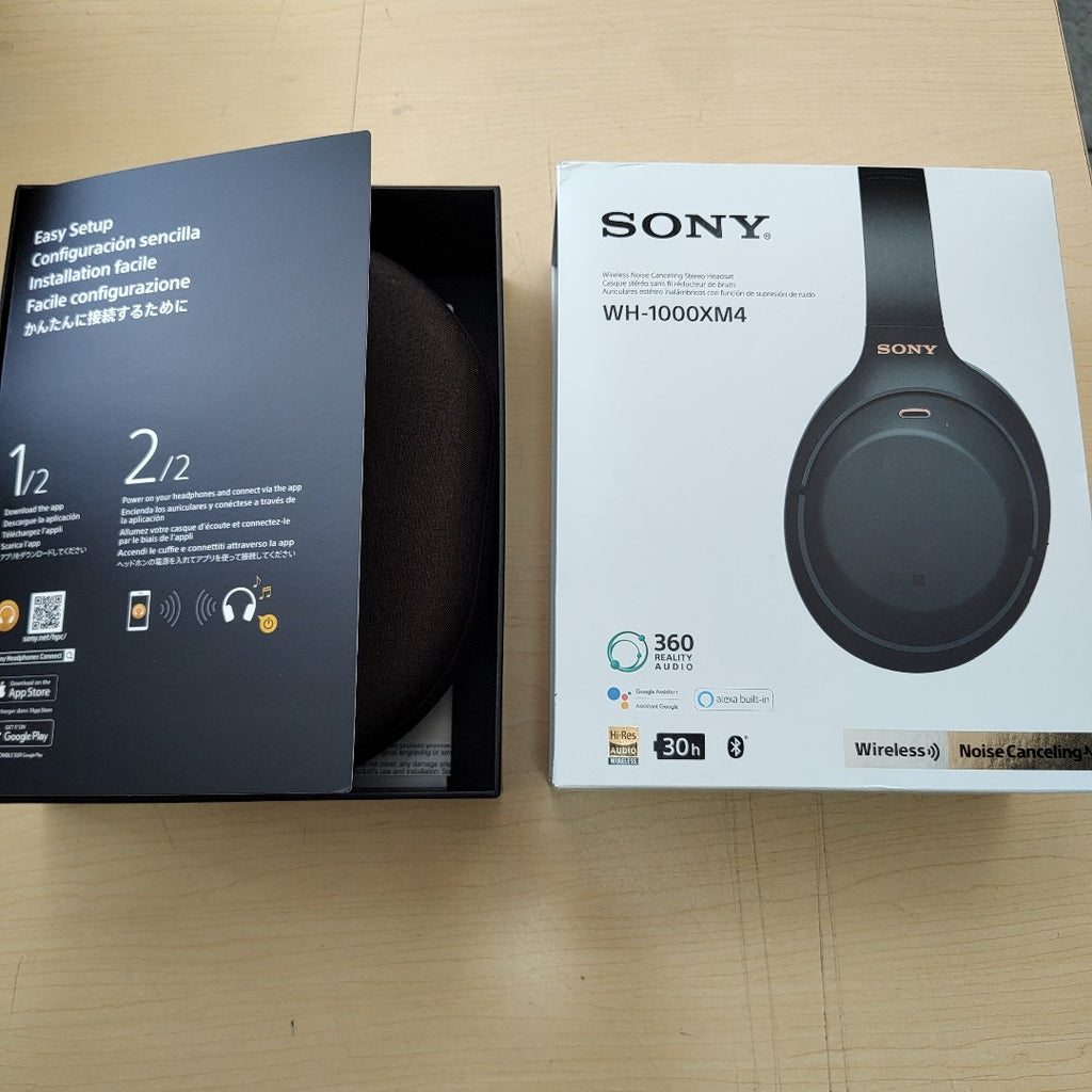 AUDIFONOS SONY WH-1000XM4 INALAMBRICO OVER EAR (SEMINUEVO)