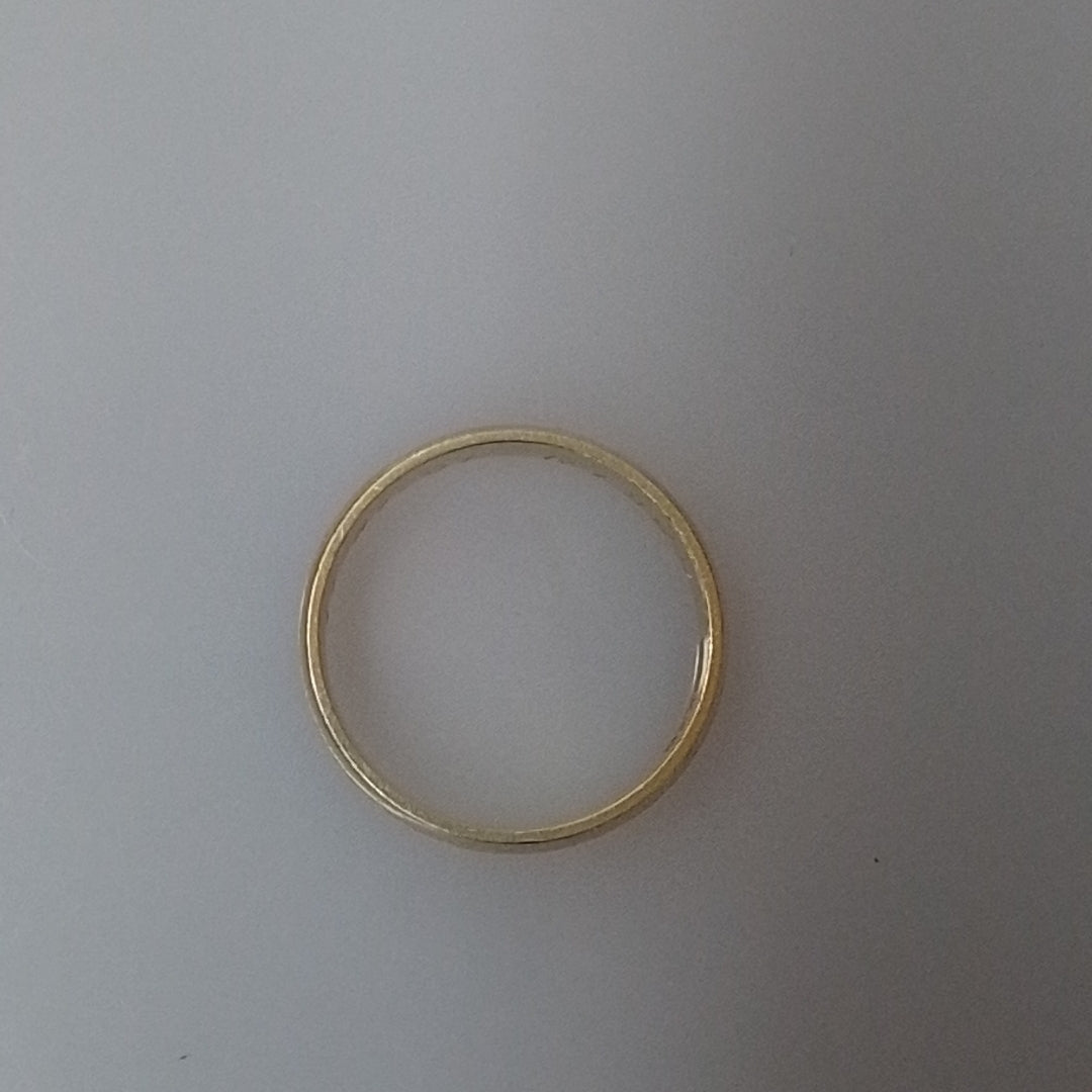 ARGOLLA ORO 14 K 3.7 GRMS (SEMINUEVO)