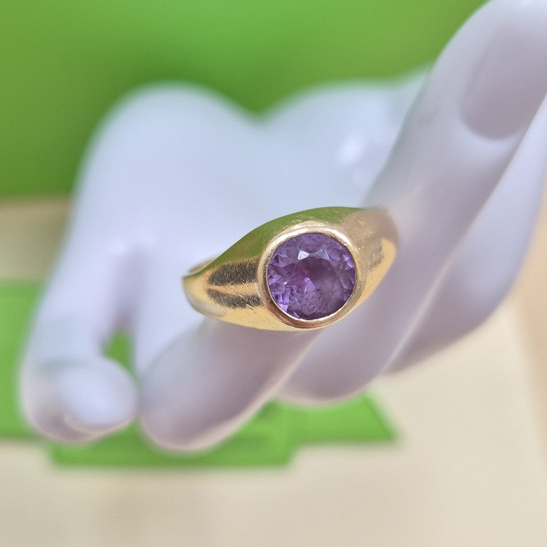 ANILLO ORO 14 K 6.1 GRMS (SEMINUEVO)