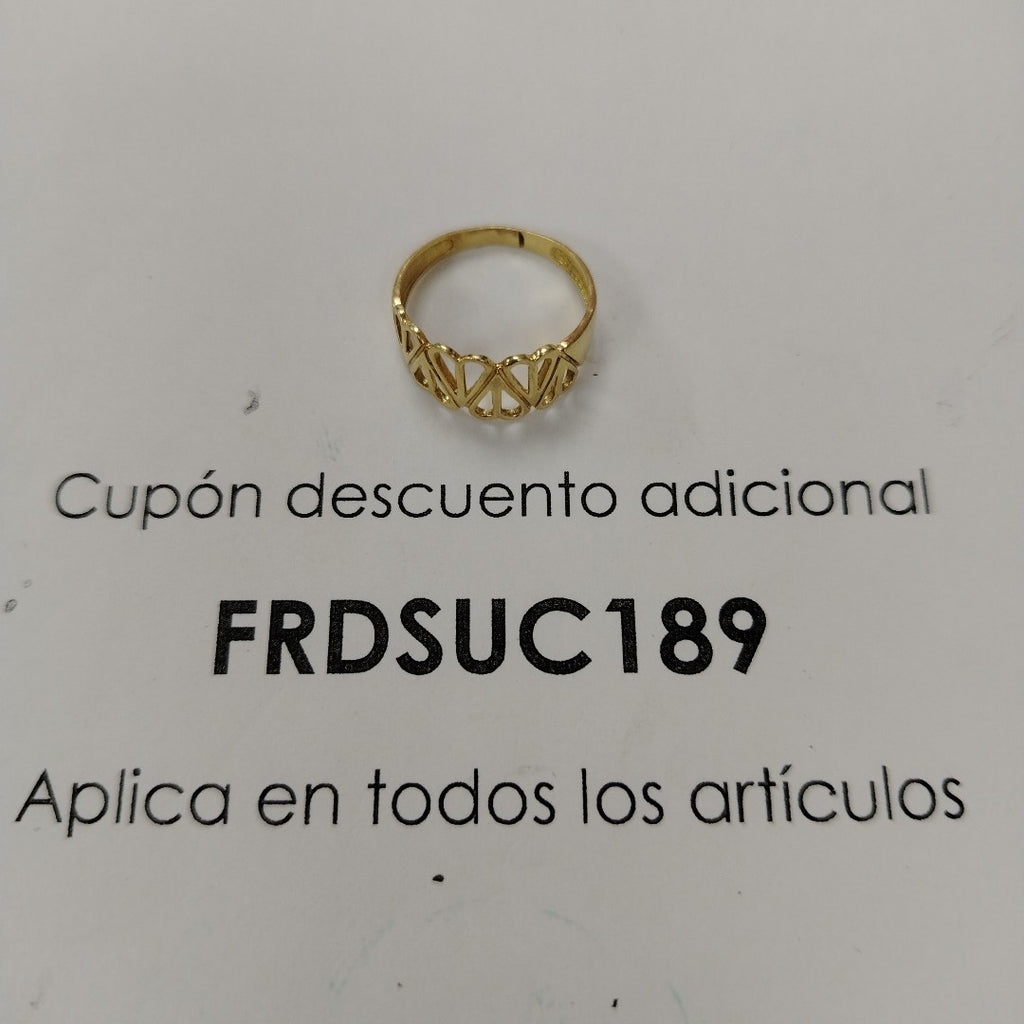 ANILLITO ORO 18 K 2.6 GRMS (SEMINUEVO)