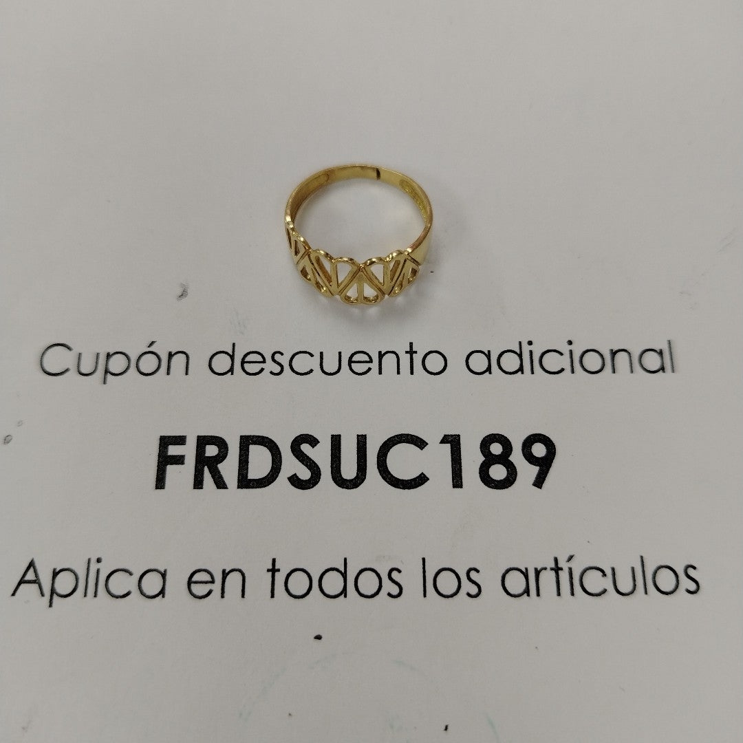 ANILLITO ORO 18 K 2.6 GRMS (SEMINUEVO)