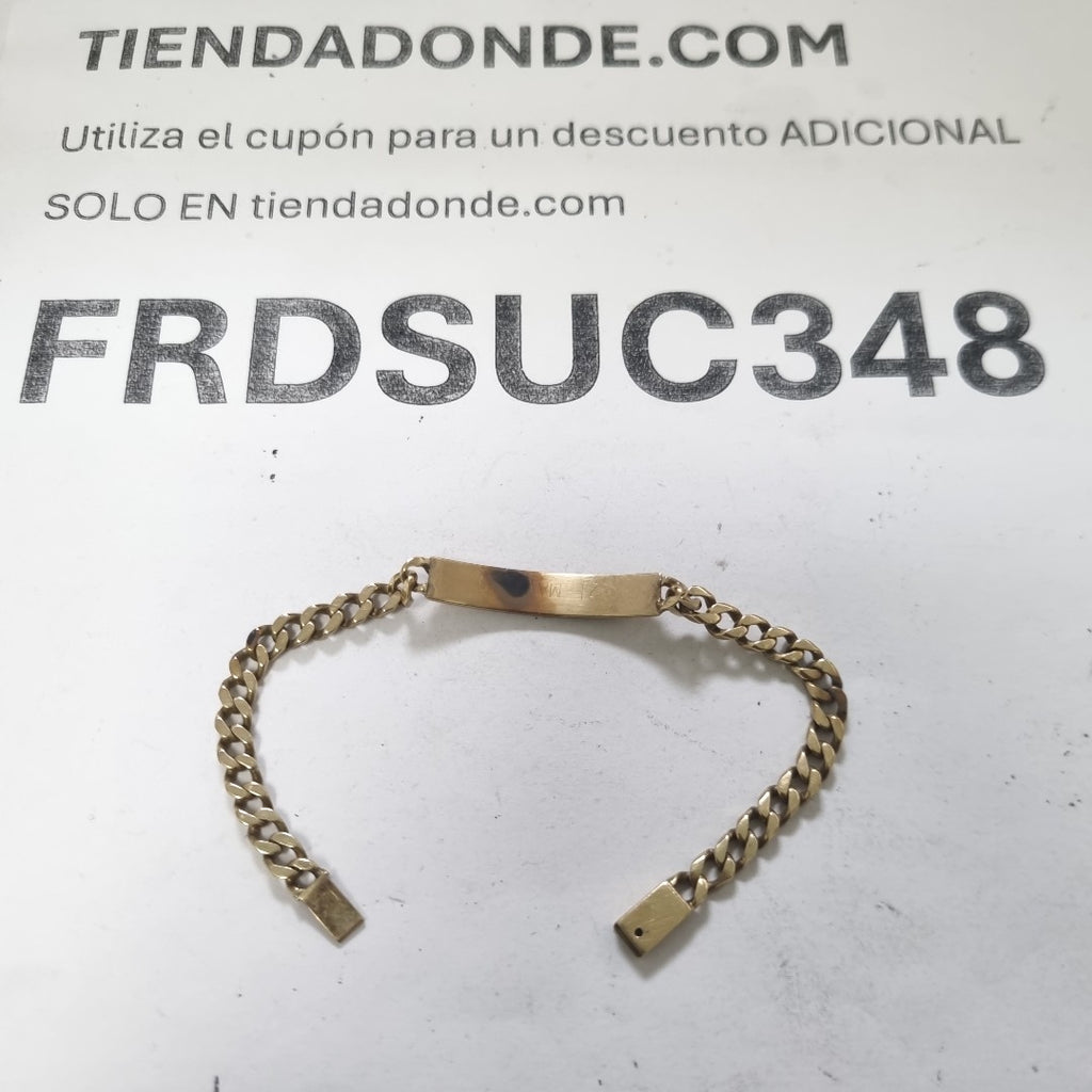 ESCLAVA ORO 14 K 8.5 GRMS (SEMINUEVO)