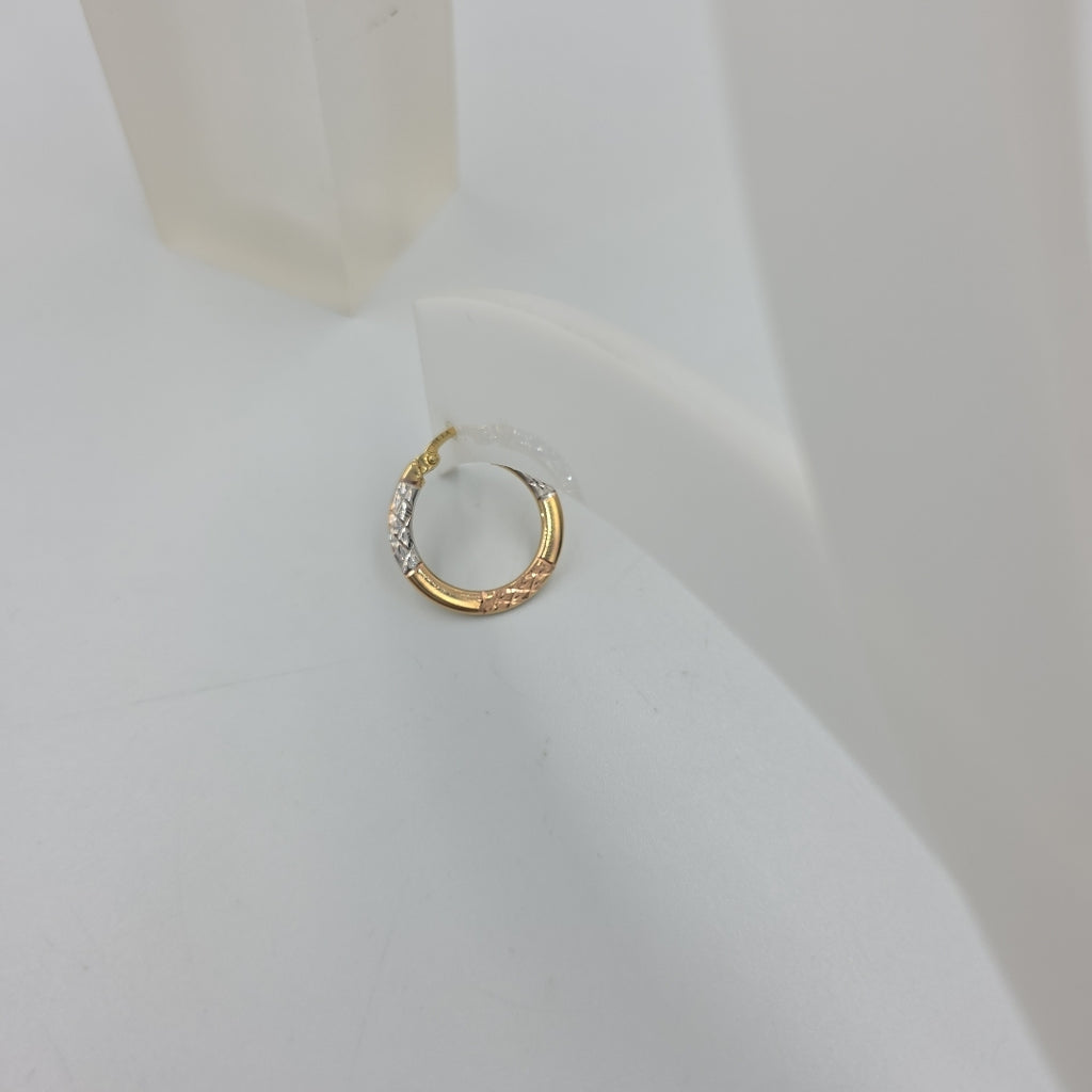 ARRACADAS PAR ORO 10 K 1,50 GRMS (SEMINUEVO)