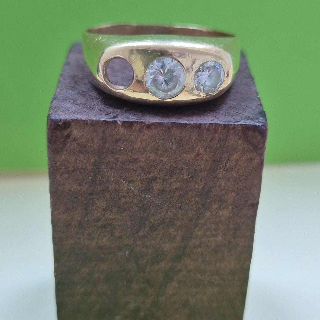 ANILLO ORO 10 K 4.6 GRMS (SEMINUEVO)
