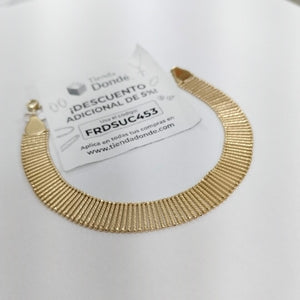 PULSERAS DAMA ORO 14K 6.7 (NUEVO)