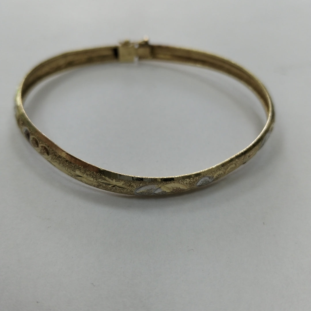 PULSERA RIGIDA ORO 14 K 6,10 GRMS (SEMINUEVO)