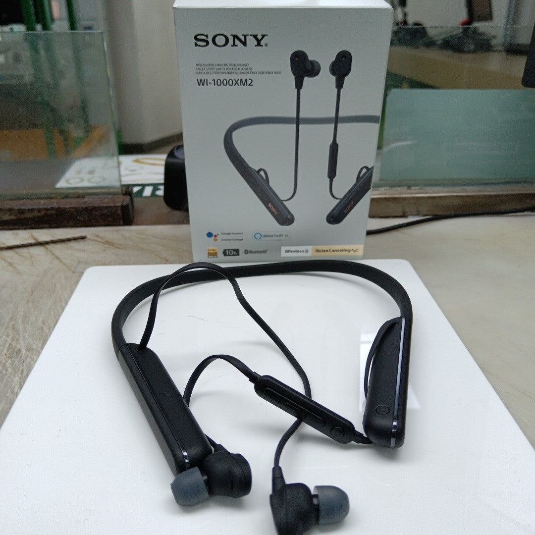 AUDIFONOS SONY WI-1000XM2 INALAMBRICO IN EAR (SEMINUEVO)