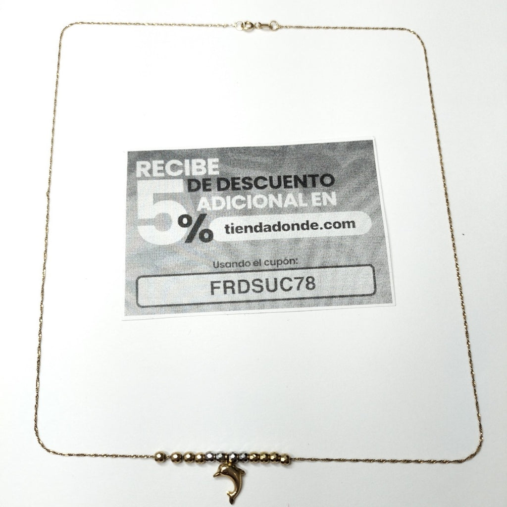CADENA ORO 14 K 1.7 GRMS (SEMINUEVO)
