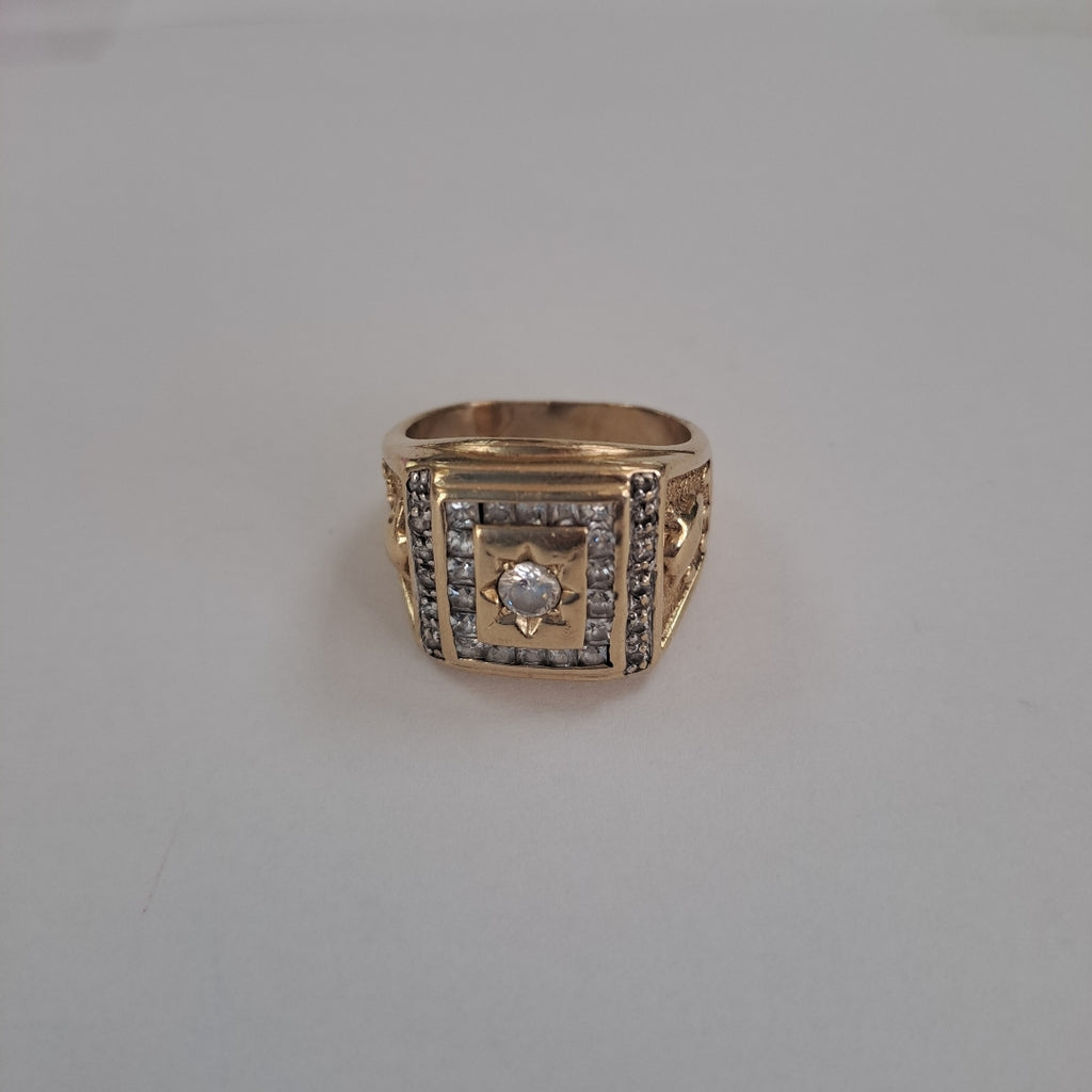 ANILLO ORO 14 K 10.7 GRMS (SEMINUEVO)