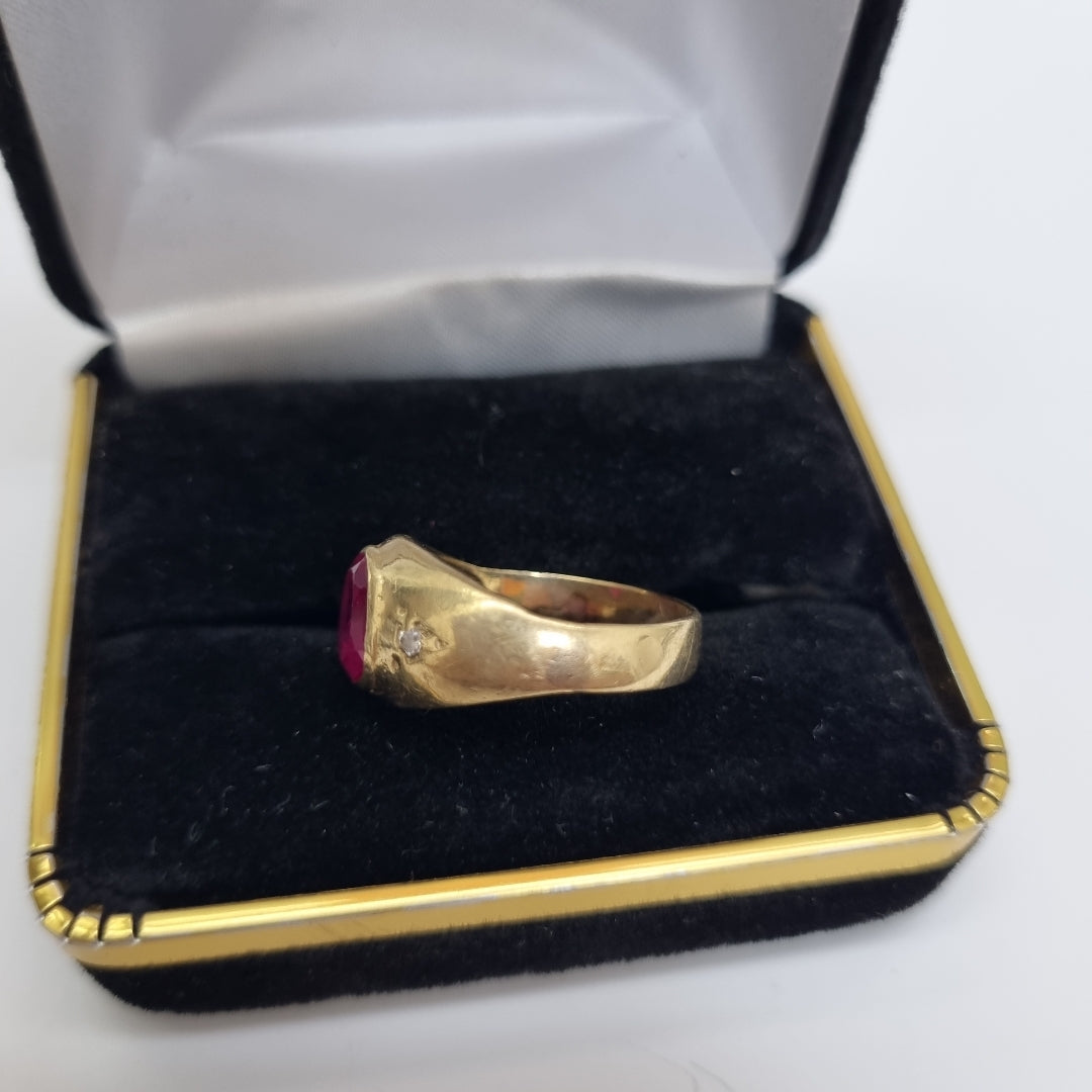 ANILLO ORO 10 K 3.1 GRMS (SEMINUEVO)