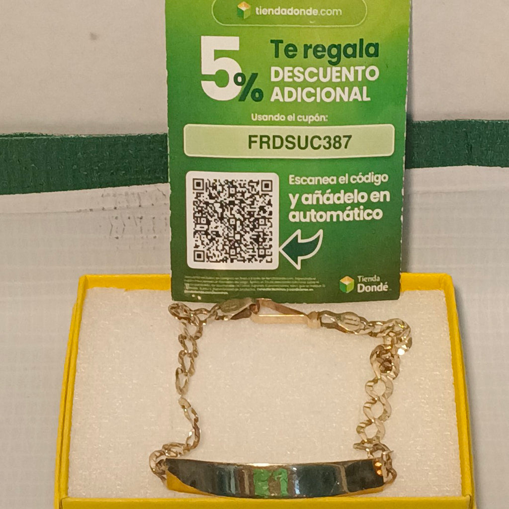 ESCLAVA ORO 10 K 5,60 GRMS (SEMINUEVO)