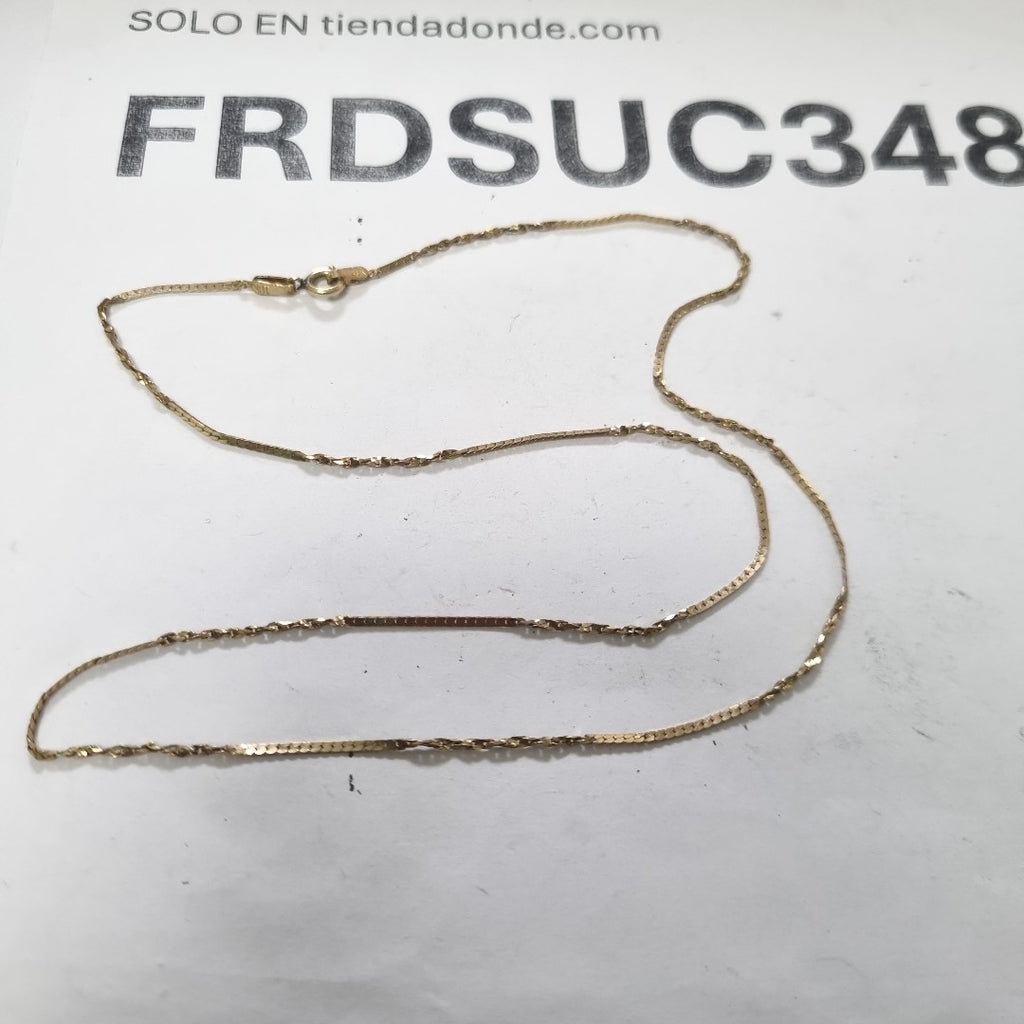 CADENA ORO 10 K 2.2 GRMS (SEMINUEVO)
