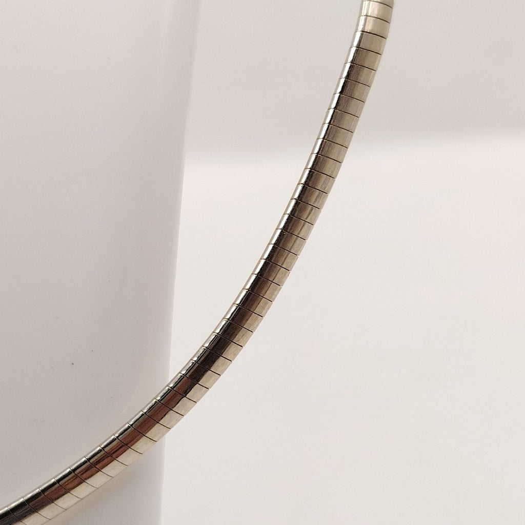 GARGANTILLA ORO, ORO BLANCO 14 K 16.8 GRMS (SEMINUEVO)