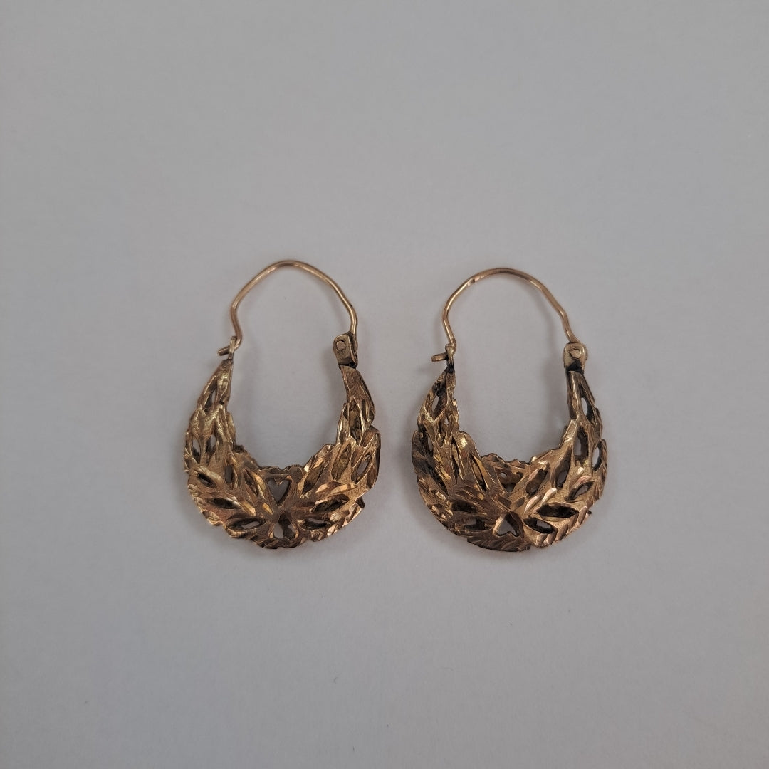 ARRACADAS PAR ORO 10 K 2,80 GRMS (SEMINUEVO)
