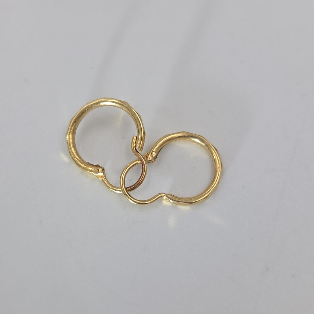 ARRACADAS PAR ORO 10 K 0,70 GRMS (SEMINUEVO)
