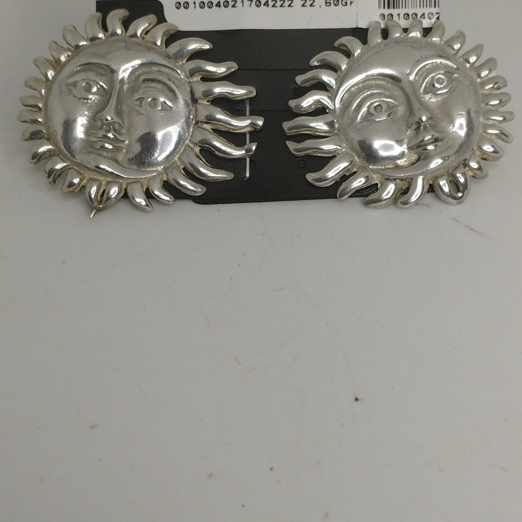 ARETES PAR PLATA 22,60 GRMS (SEMINUEVO)