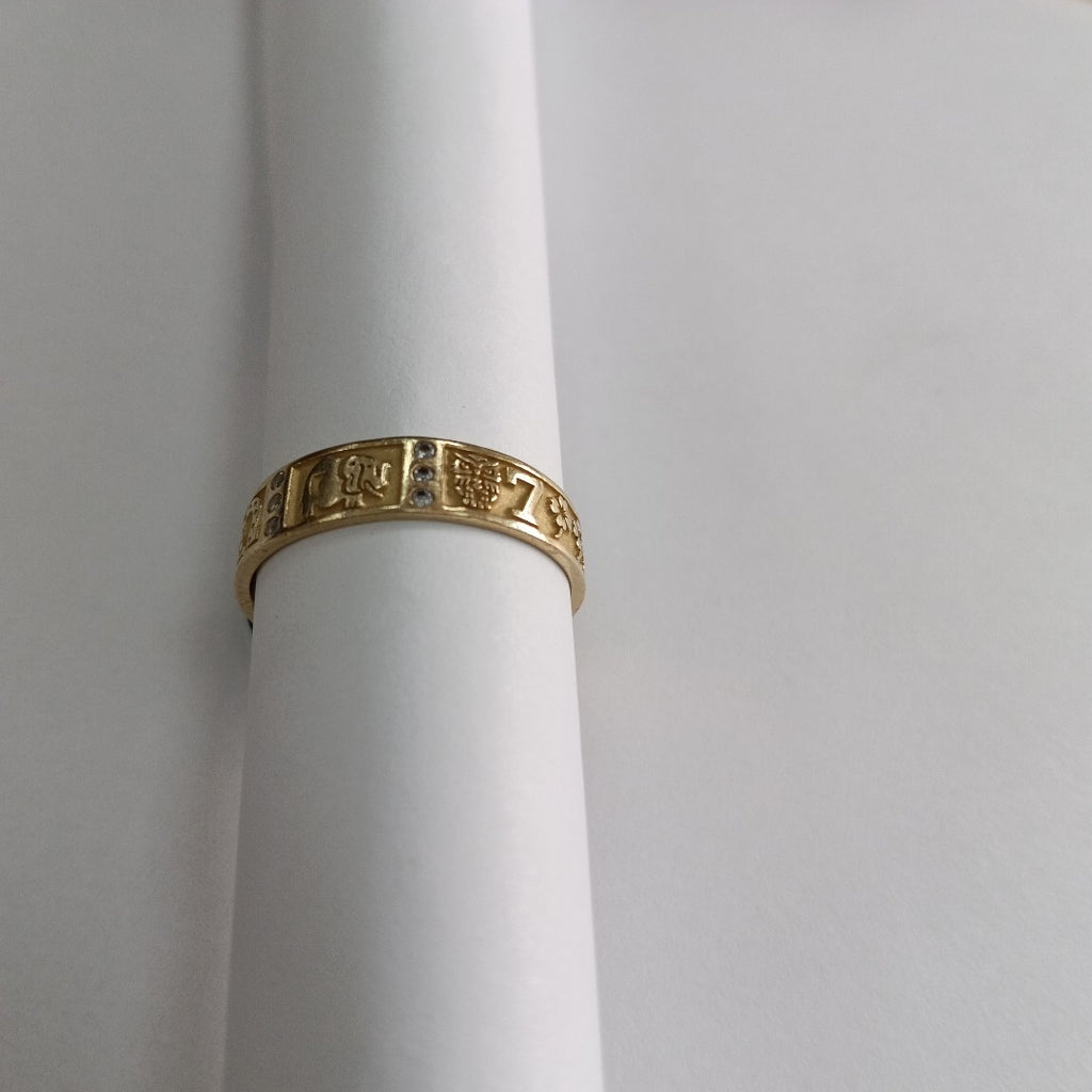 ANILLO ORO 10 K 3 GRMS (SEMINUEVO)