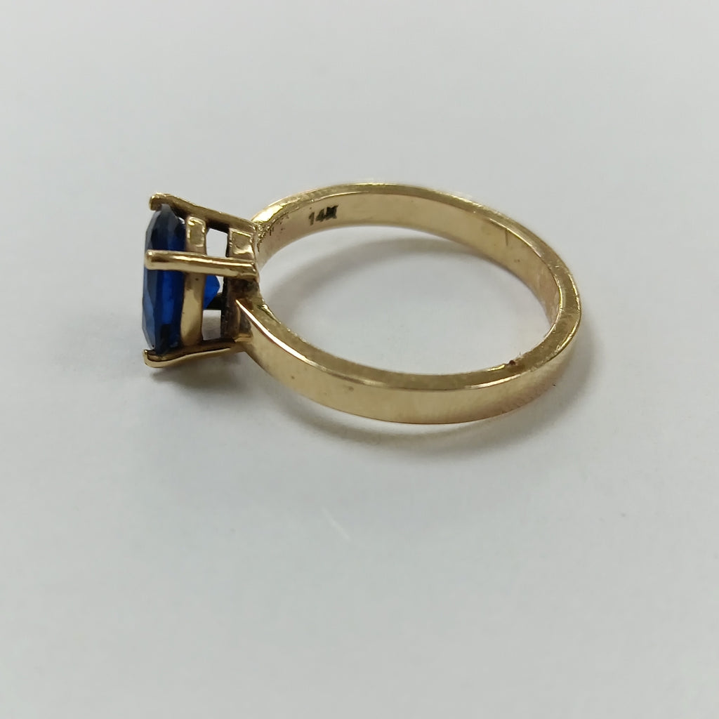 ANILLO ORO 14 K 2,80 GRMS (SEMINUEVO)