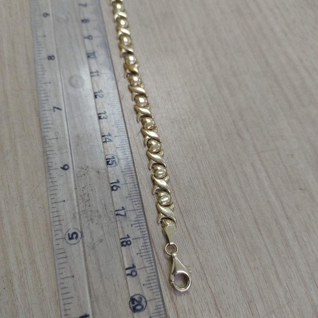 PULSERA ORO 14 K 6.4 GRMS (SEMINUEVO)
