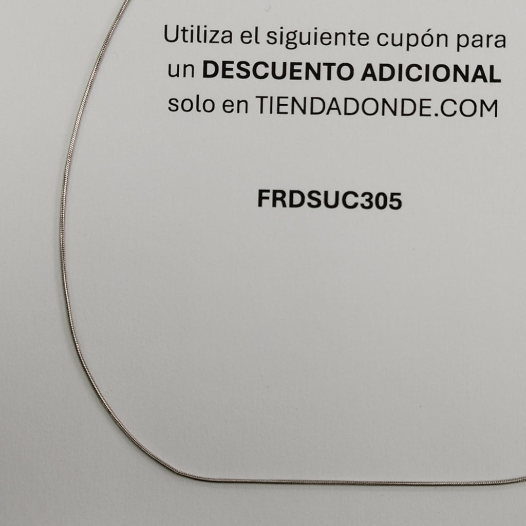 CADENA ORO 18 K 3.8 GRMS (SEMINUEVO)