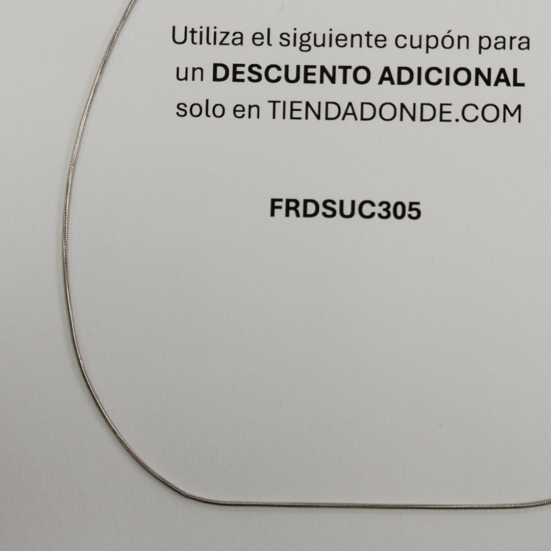 CADENA ORO 18 K 3.8 GRMS (SEMINUEVO)