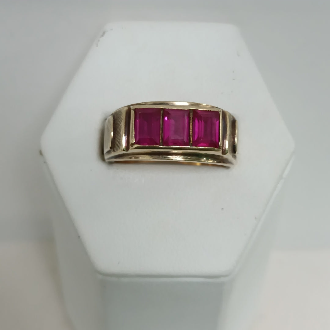 ANILLO ORO 14 K 6.5 GRMS (SEMINUEVO)