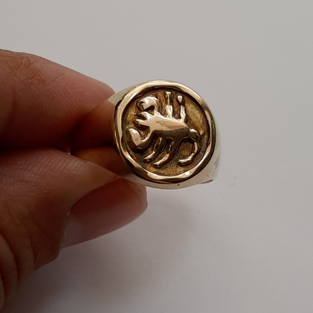 ANILLO ORO 10 K 4 GRMS (SEMINUEVO)