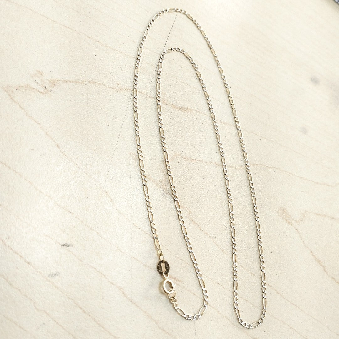 CADENA ORO, RODIADO 14 K 2.1 GRMS (SEMINUEVO)