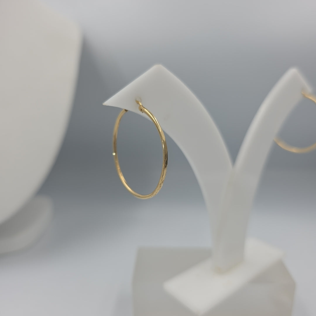 ARRACADAS PAR ORO 14 K 2 GRMS (SEMINUEVO)