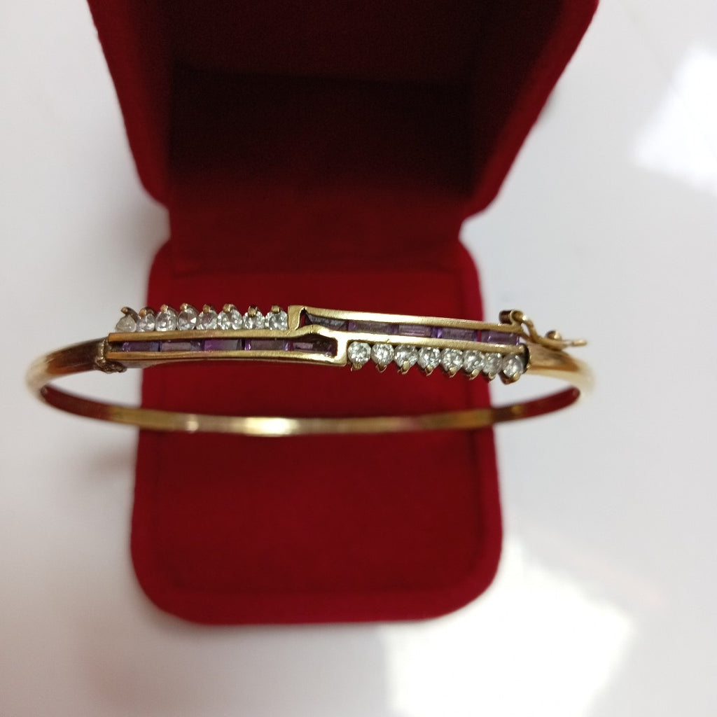 PULSERA RIGIDA ORO 10 K 5,60 GRMS (SEMINUEVO)