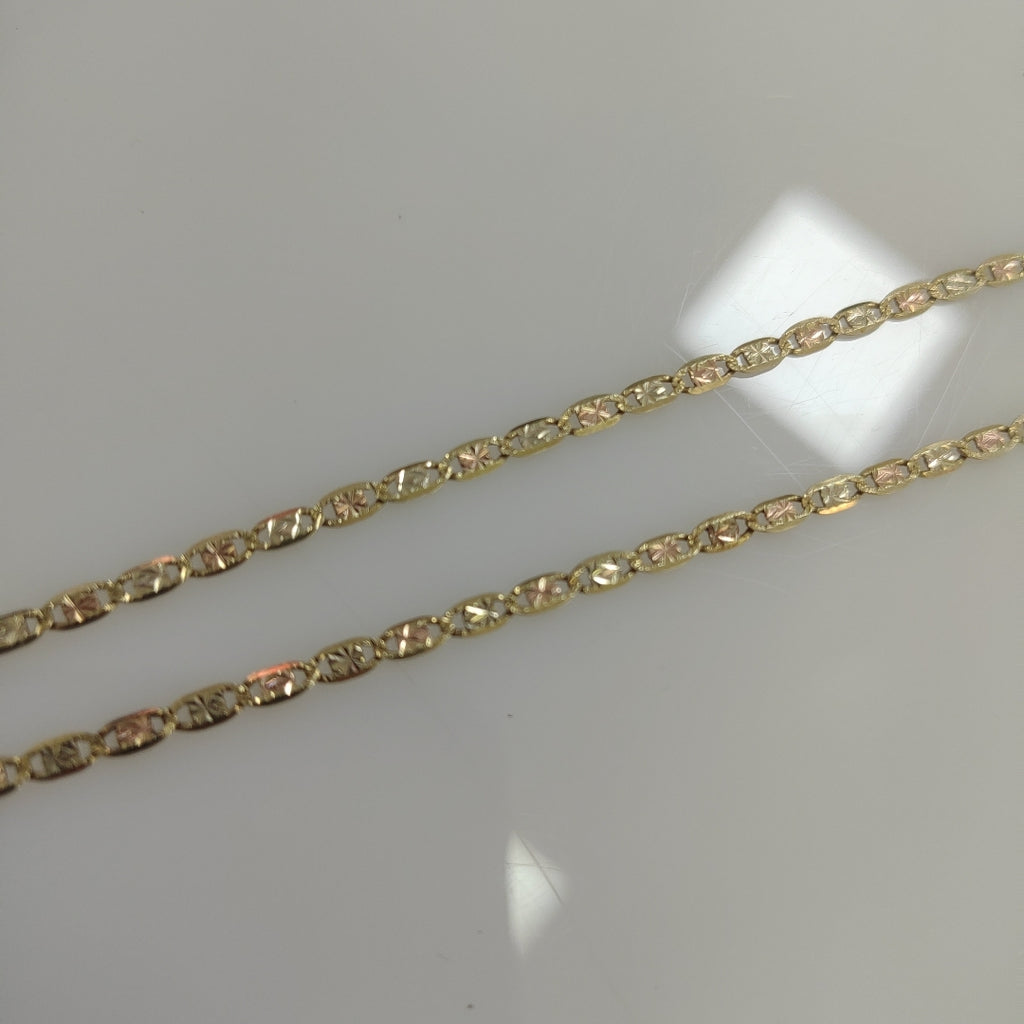 CADENA ORO,ORO COMBINADO 10 K 5,70 GRMS (SEMINUEVO)