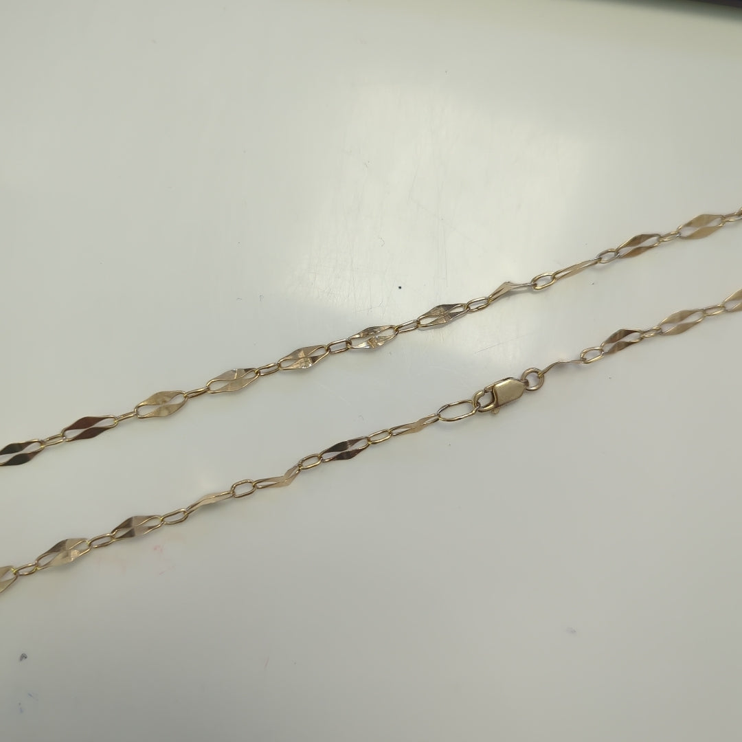 CADENA ORO 10 K 4.8 GRMS (SEMINUEVO)