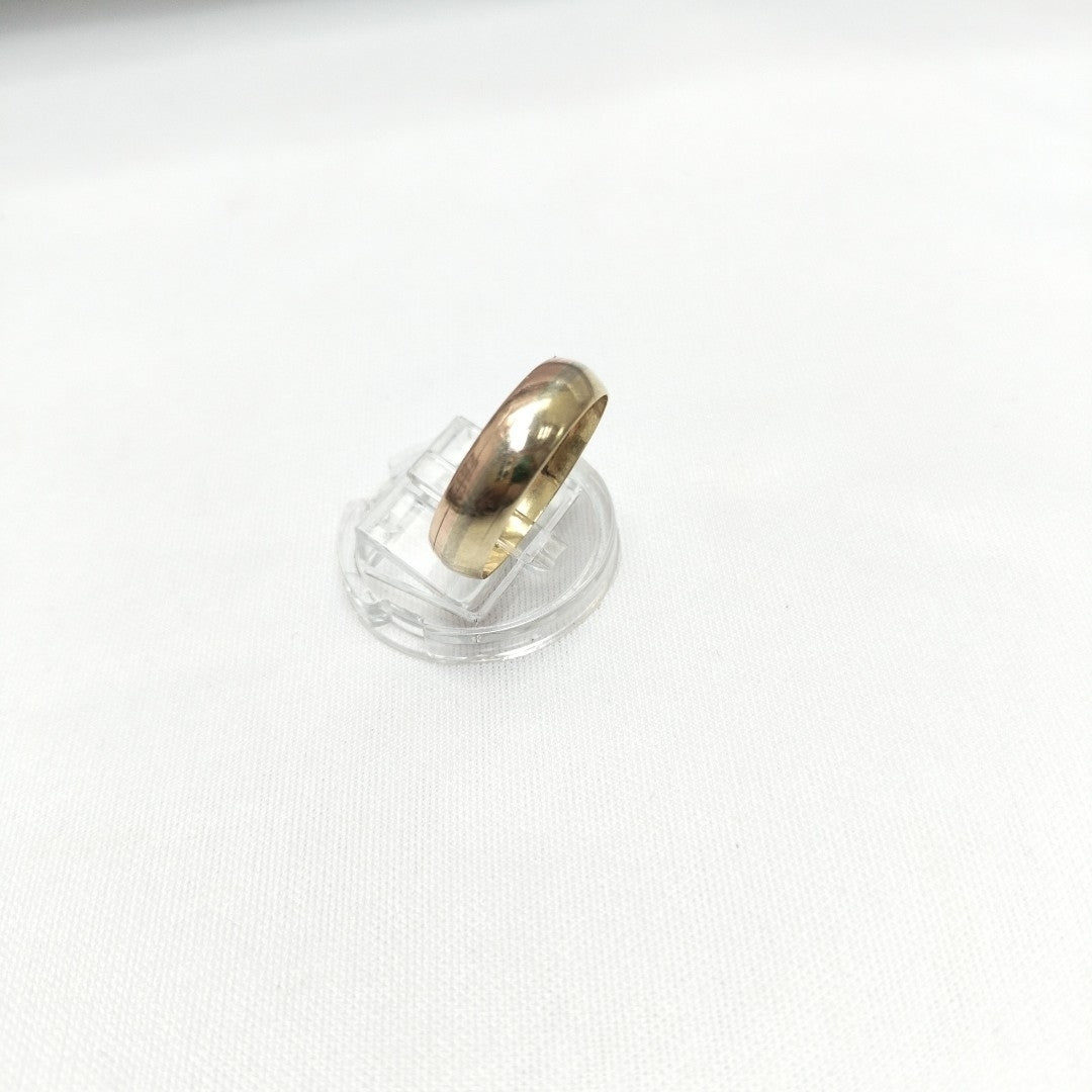ARGOLLA ORO, ORO COMBINADO 10 K 2.2 GRMS (SEMINUEVO)