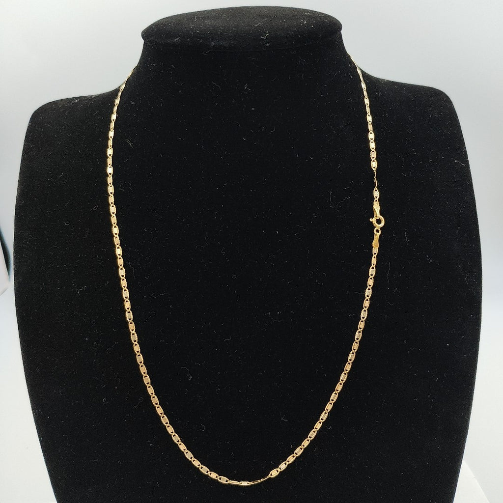CADENA ORO,ORO COMBINADO 10 K 2,60 GRMS (SEMINUEVO)