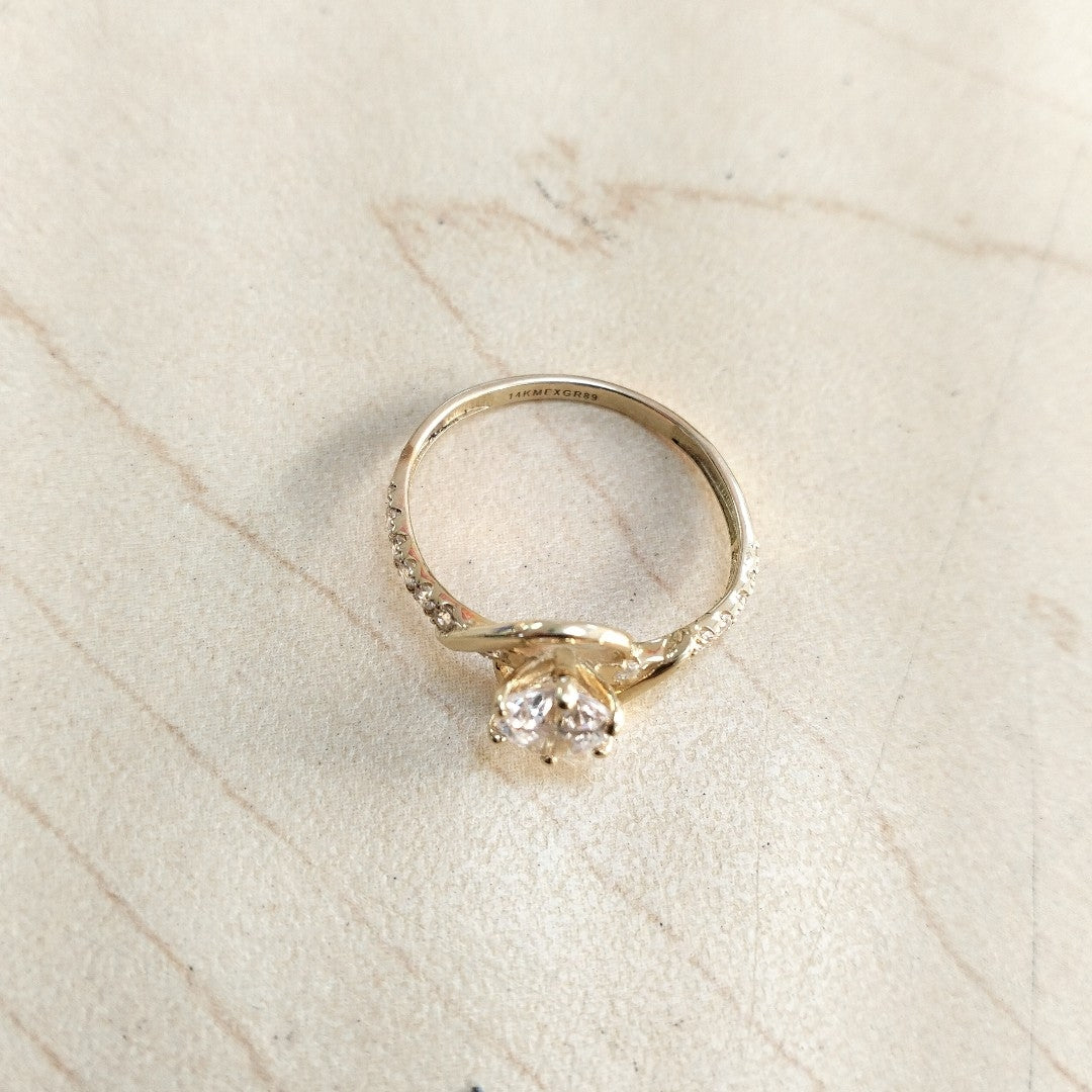 ANILLITO ORO 14 K 1.9 GRMS (SEMINUEVO)