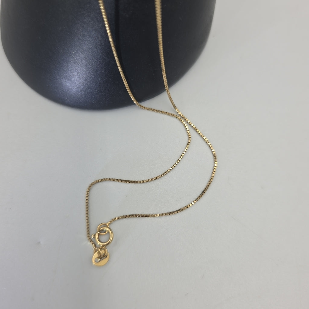 GARGANTILLA ORO 14 K 1,80 GRMS (SEMINUEVO)