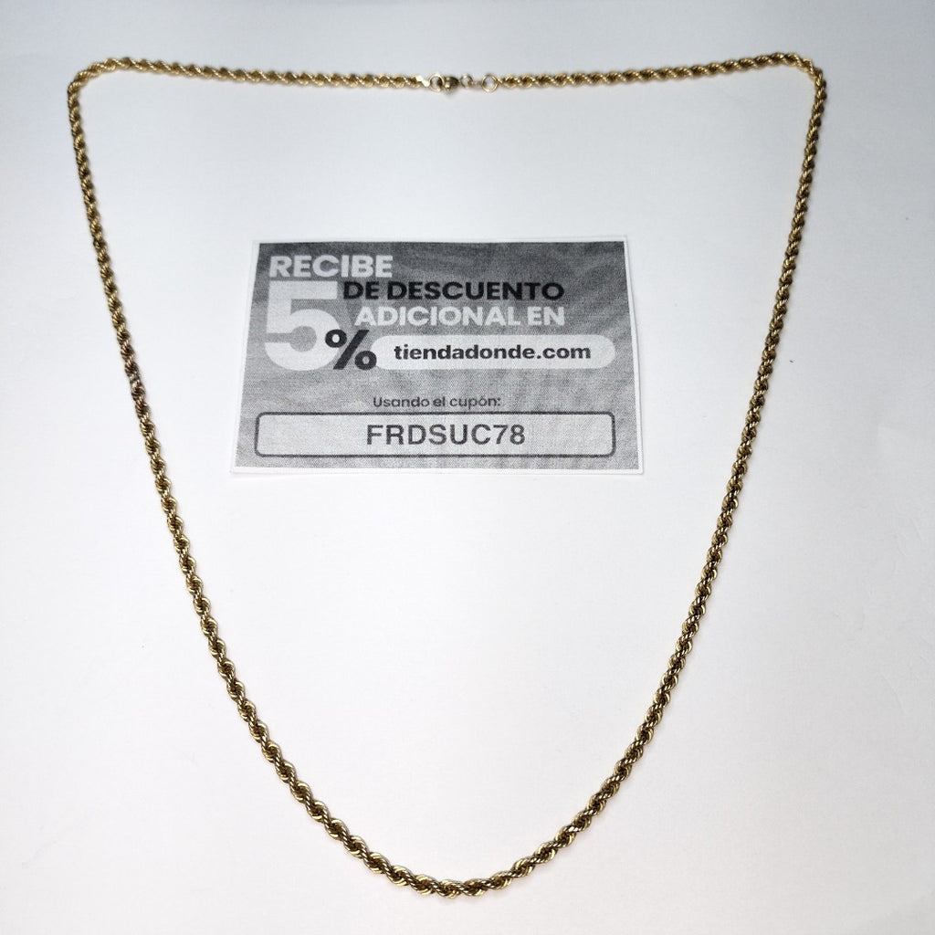 CADENA ORO 10 K 3.3 GRMS (SEMINUEVO)